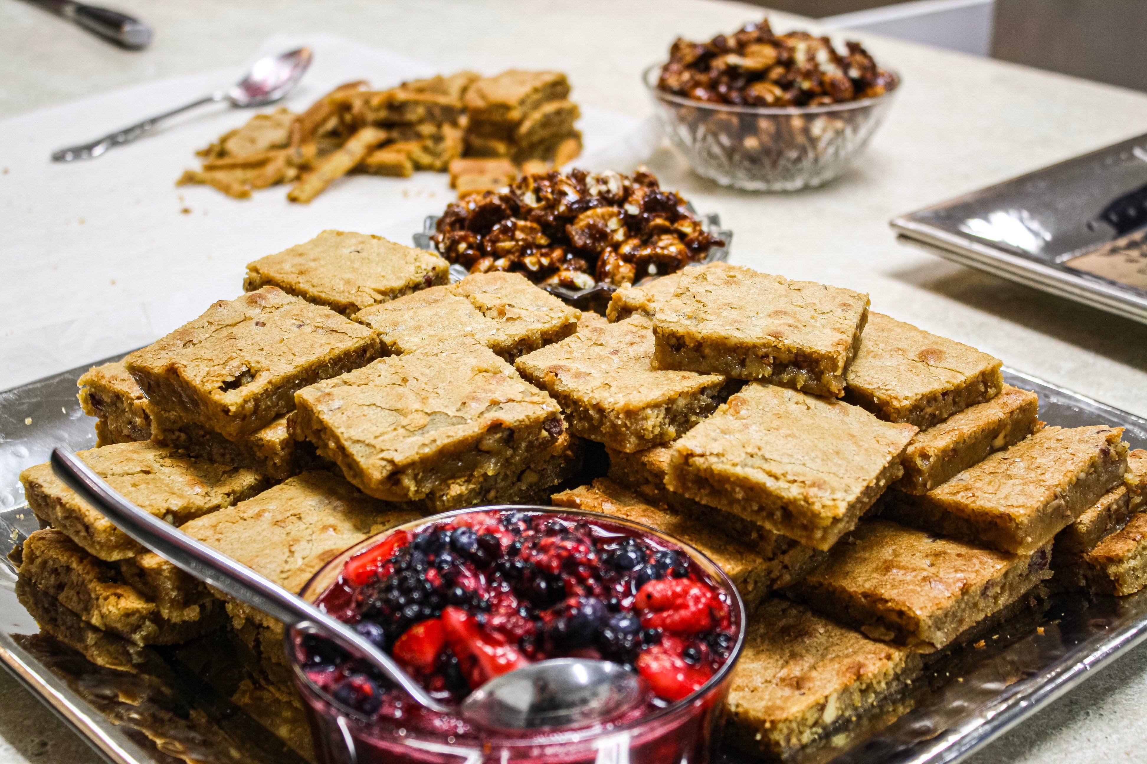Pecan Blondies